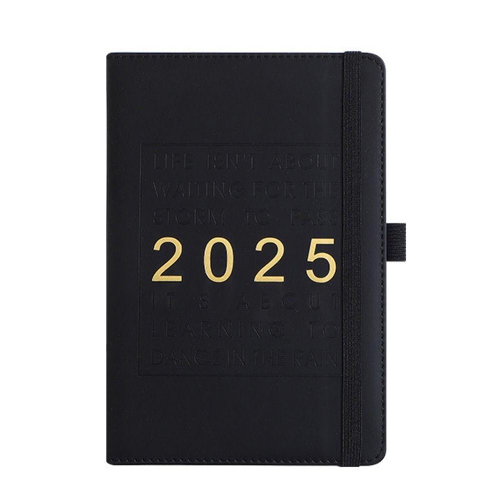 

12 Months A5 Agenda Notebook English Diary Writing Pads 8 Color 365 Days Notepad Business