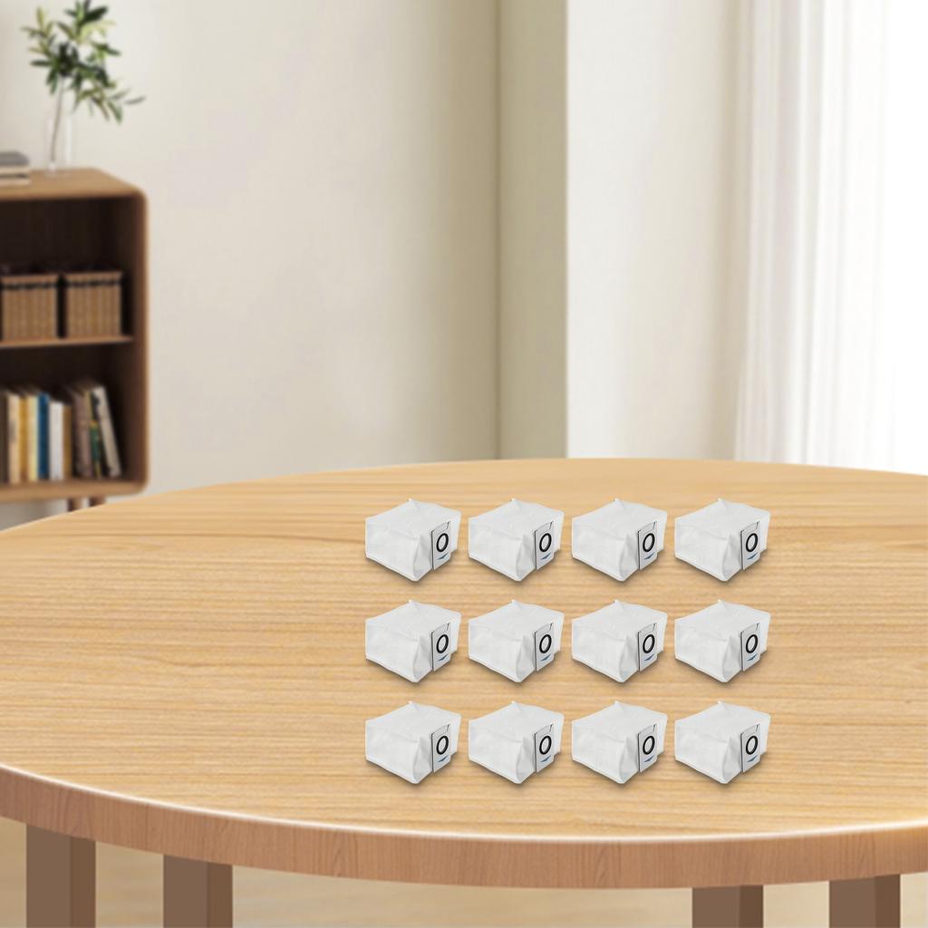 Maintain Your Vacuum with These 12 Pack Replacement Dust Bags for For Ecovacs For Deebot Models Effective Accessory Set