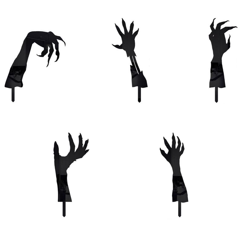 Хэллоуинский знак для двора 1/5 шт. Искусственные фотореквизиты Подарочные принадлежности для танцевальной вечеринки Праздничные подарочные принадлежности 1