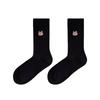 Autumn/Winter Women's Knee-High Pile Socks - Trendy Mid-Calf, Boneless Cotton