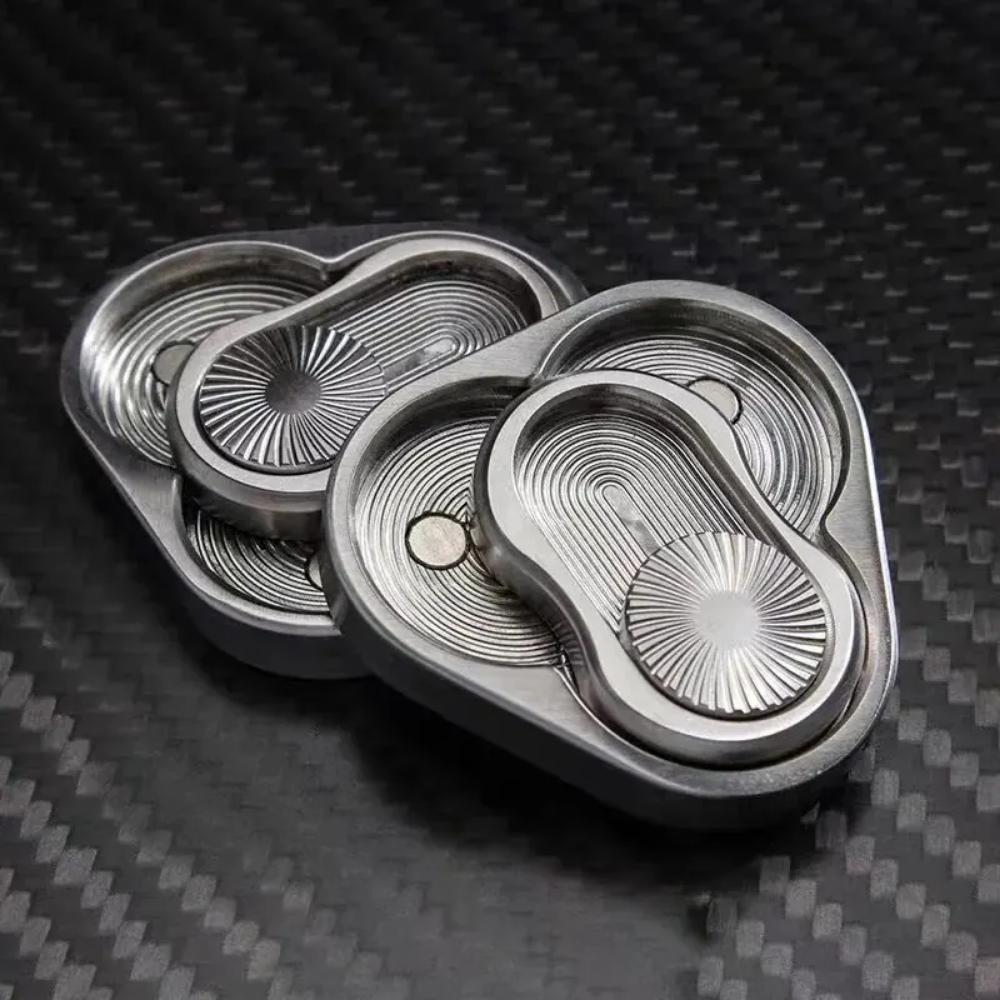 Magnetisk Fidget Slider Vuxen EDC Metall Fidget Leksak ADHD Hand Spinner Autism Sensoriska Leksaker Ångest Stresslindring Vuxen Gåvor