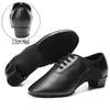 Męskie buty do tańca towarzyskiego 3,5 cm obcas Buty taneczne PU Skóra Męskie Buty do tańca nowoczesnego Taniec Sport