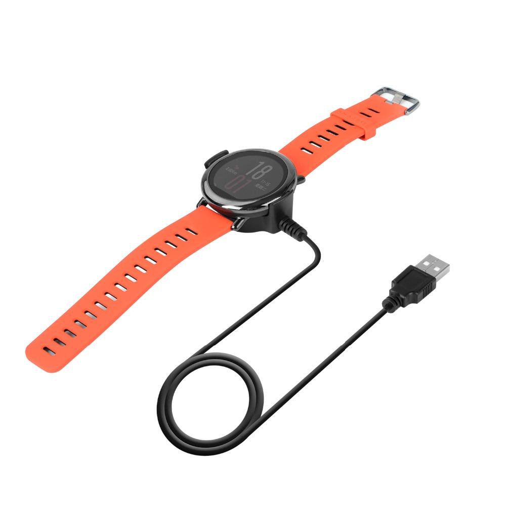 Replacement USB Charging Cable for Xiaomi Huami Amazfit Fitness Smart Watch Cradle Cord Charger Accessories