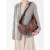 IELGY Retro Dumpling Bag Large Capacity Fashion Commuter Tote Bag Niche High-End Messenger Bag