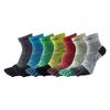 Herren- und Damen COOLMAX Zehensocken Schnelltrocknend Atmungsaktiv Schweißabsorbierend Wadenlang für Fitness und Outdoor-Laufen.