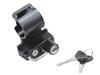 Kijima Motorcycle Helmet Lock Holder Frame Clamp Type Steel Black Finish HONDA 32 REBEL1100/DCT 303-1608