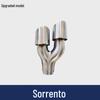 Stainless Steel Exhaust Tailpipe Cover for Hyundai Kia KX5, Sonata 9, Tucson