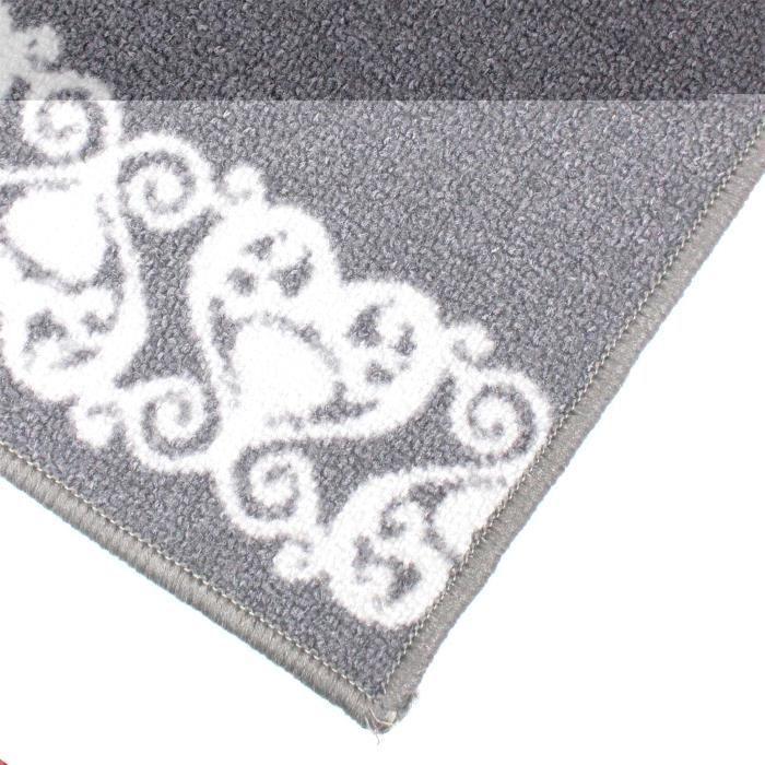 Tapis Multi-usage - Mathilda - 50 x 120 cm - 100% polyamide - Antidérapant - Lavable à 30°