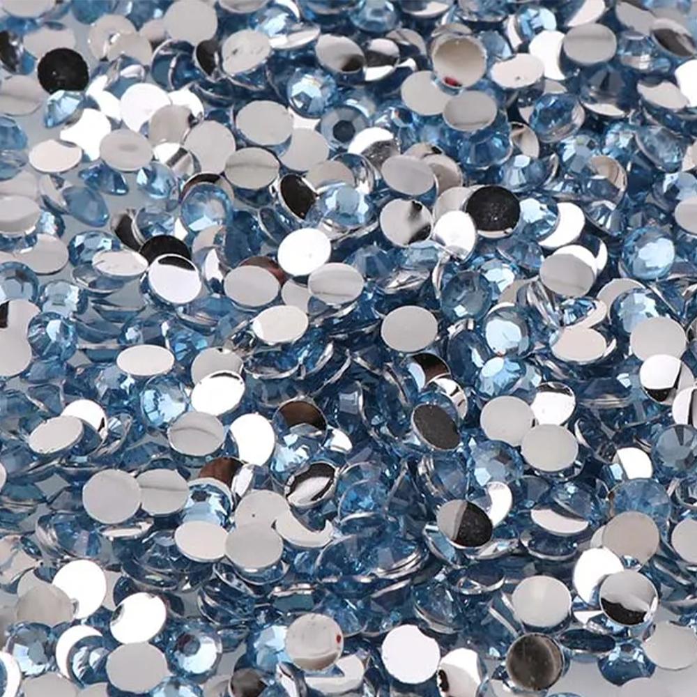 1000pcs Non Hot Fix Rhinestones 2/3/4mm Round Resin Flatback Crystal Rhinestone DIY Nail Art Jewelry Garment Decorations Glue On
