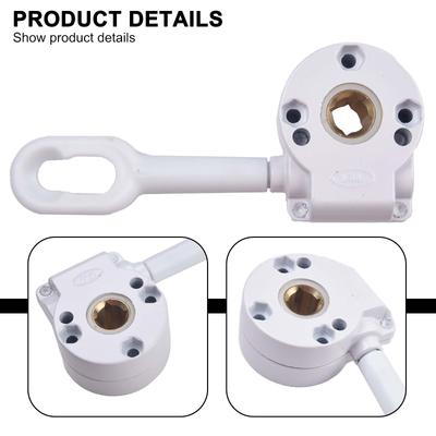 Hliníková slitina Balkonový markýzový převodový mechanismus Manuální klikový převod Balkonový markýzový převodový mechanismus