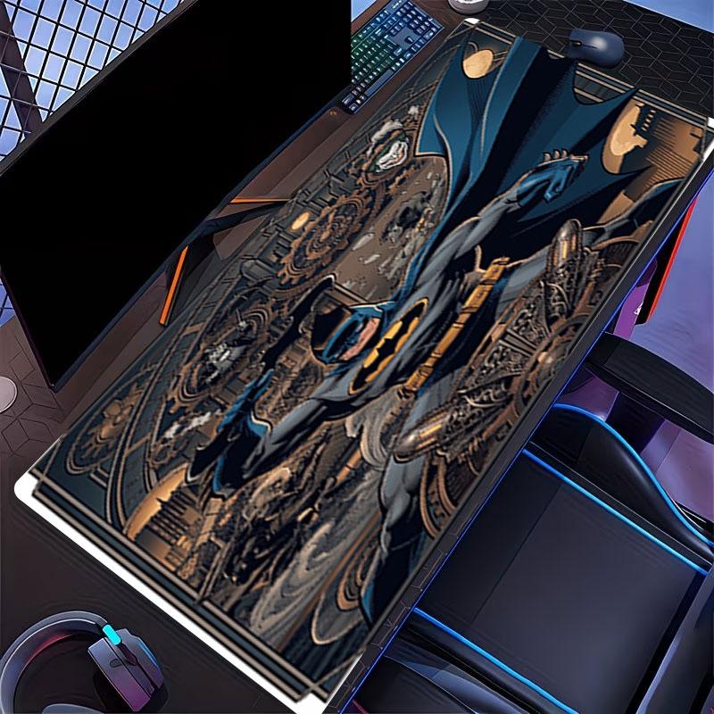 Batman Print Mouse Pad, for Keyboard Pad Laptop PC Mat for Office Home Use, Desk Decor, Perfect Birthday Gift for Gamers