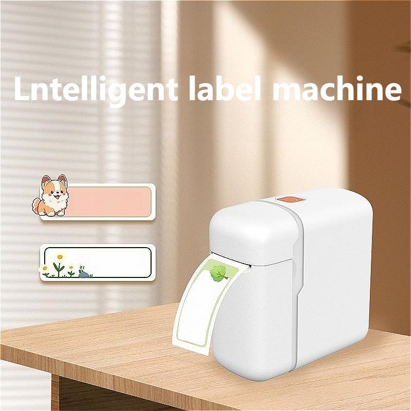 Smart Mini Bluetooth Printer Label Thermal Printer Office Portable Thermal Adhesive Label Printer Print Name Stickers Equipment