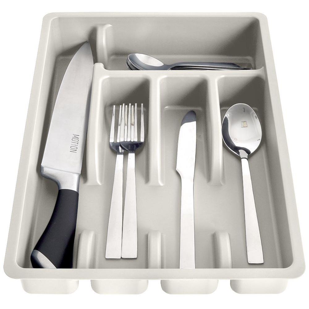 Organizer Drawer Insert Kitchen Container for Cutlery Knives Utensils