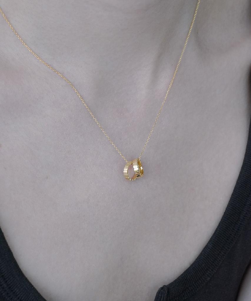 Overgrey Infinity Necklace - Gold