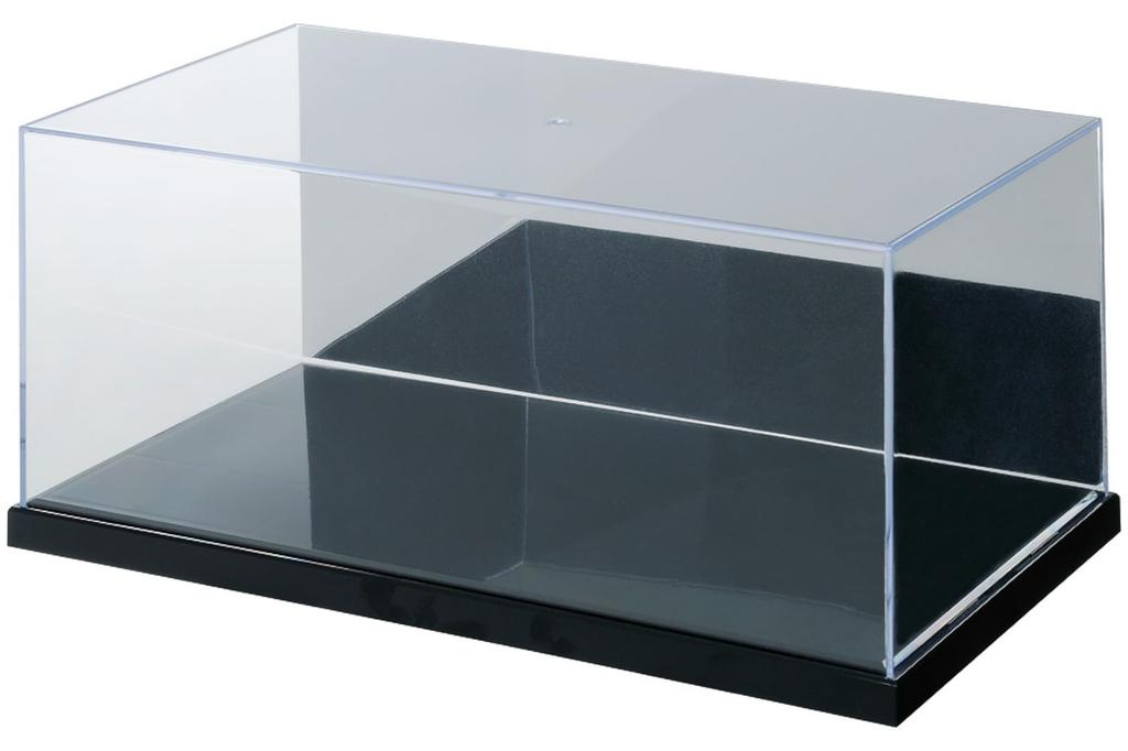 Wave Display T Case Mirror Back Type Plastic W280 X D113 X H150mm TC261 Display Case [L] (inner Dimensions)