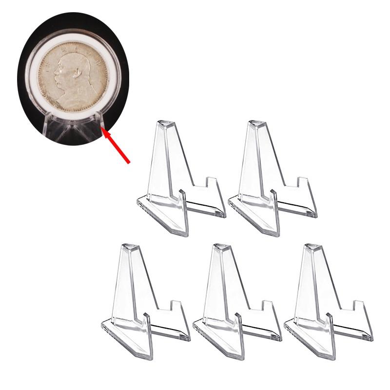 Clear Acrylic Coin Display Holder Showcase Your Coin Collection With This Mini Stand Made Of Imported Acrylic Material