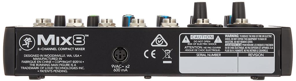 MACKIE Mackie Super Compact Analog Mixer MIX8