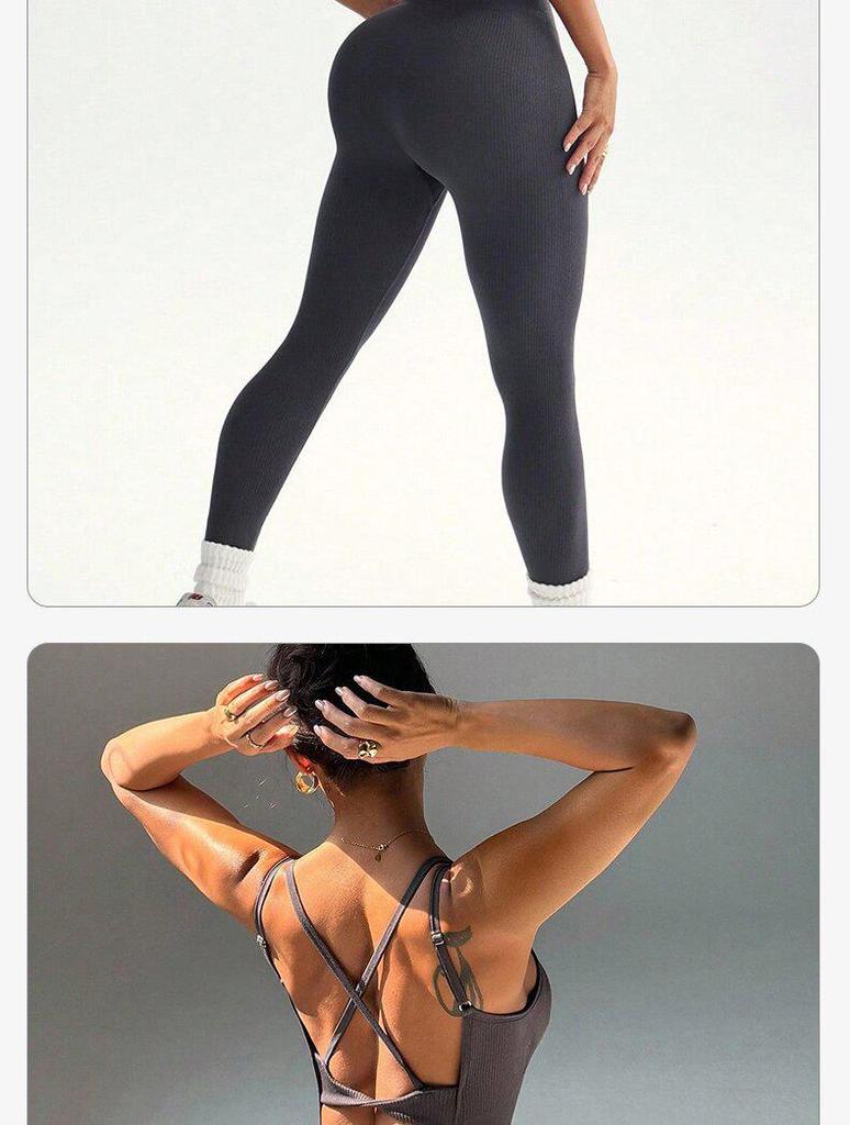 Stilvoller Europäischer & Amerikanischer Body Shaping Yoga-Bodysuit - Schlankmachend, Po-Hebend, Enganliegend für Laufen & Fitness