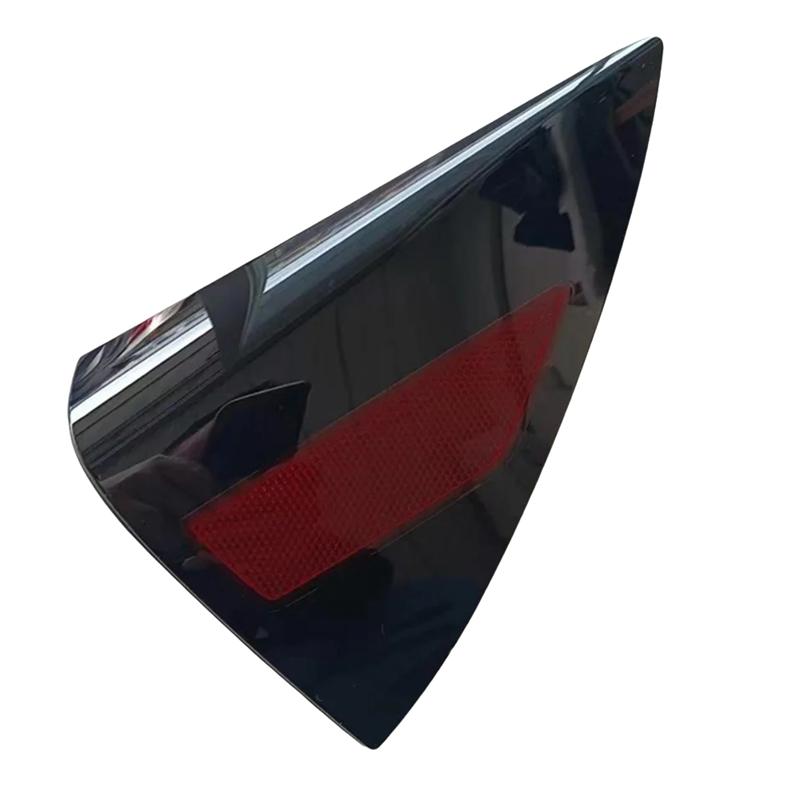 Car Rear Charging Port Cover For Tesla Model 3 Highland 2024 Quarter Panel Reflector Light Trim