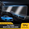 TPU Central Control Navigation Screen Protection Film for Ford Mustang 2026 2026 PPF Anti-scratch Sticker RHD LHD Accessories