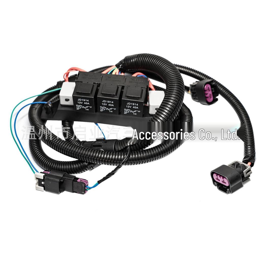 Silverado/GMC Electric Dual Fan Wiring Harness (674-00923)