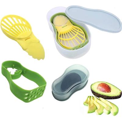 Affetta avocado Shea Core Fruit Peeler Pulp Separator Set di coltelli in plastica Utensile da cucina per verdure Stonego Accessori per la casa