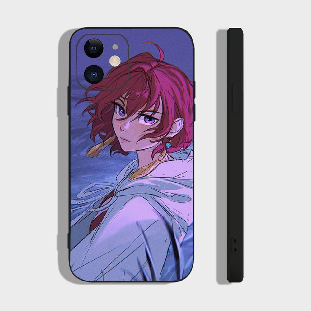 Yona Anime Akatsuki No Yona Phone Case For IPhone 17 Air 16 15 14 13 Pro Max 11 12 Black Silicone Cover