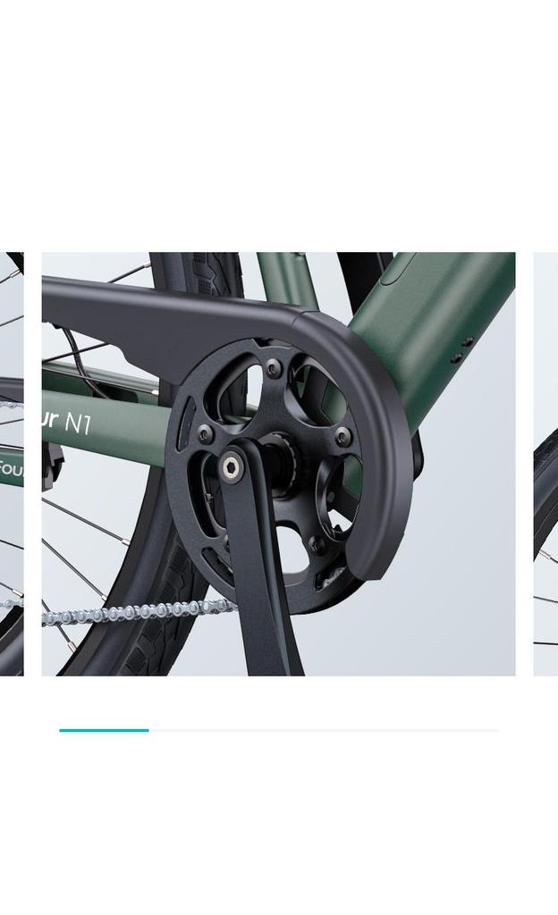 ENGWE N1 AIR Electric Bike - 250W Motor, 100km Range, Ultra-Light 15.6kg Carbon Frame