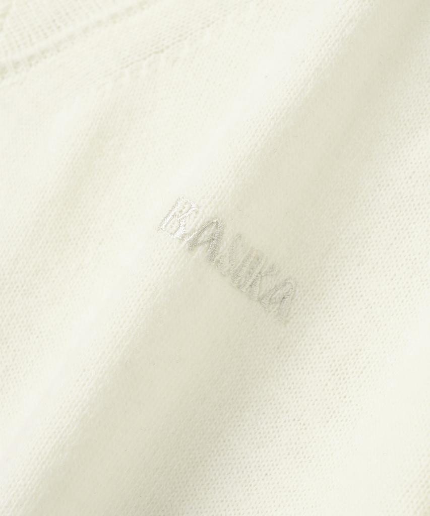 BASIKA Cashmere Basic V-Neck Knit_2 Colors