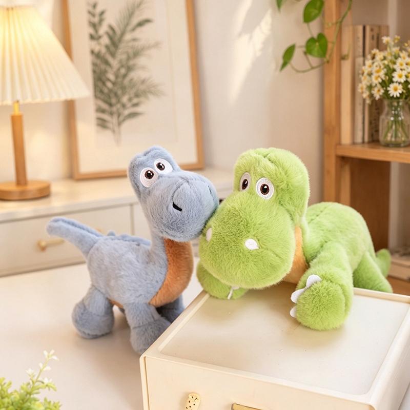20cm Cartoon Cute Hot Selling Dinosaur Plush Doll Colorful Tyrannosaurus Pterosaur Animal Stuffed Toy Home Decor Gift For Kids