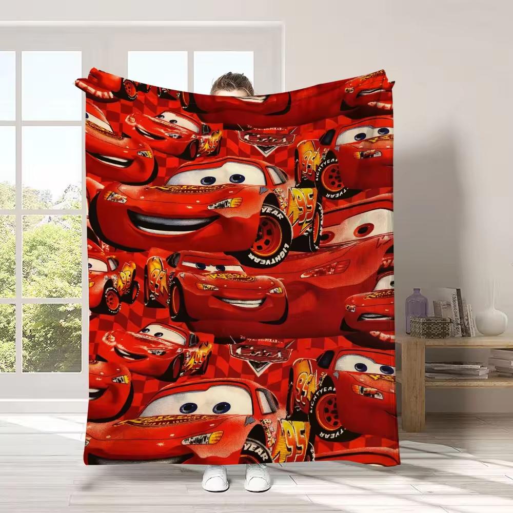 New Best Selling Cartoon Character Pattern Customized Hot-selling Flannel Travel Towel Blanket customized