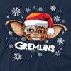 Gremlins Unisex Adult Gizmo Hat Christmas T-Shirt