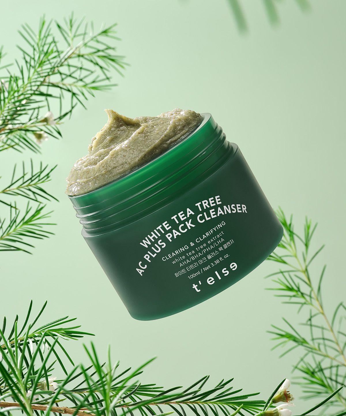 White Tea Tree Acne Plus Pack Cleanser 100ml