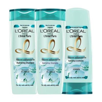Conjunto Shampoo e Condicionador Hidratante com Ácido Hialurônico L'Oréal