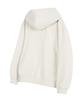 Gainsboro 2Way Signature 1 Zip-Up Hoodie_Cream