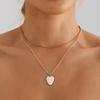 Jewelry Style Simple Small Fresh Leaf Necklace Female, Temperament Advanced Sense Multi-Layer Collarbone Chain