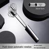 Stainless Steel Semi-Automatic Hand Whisk
