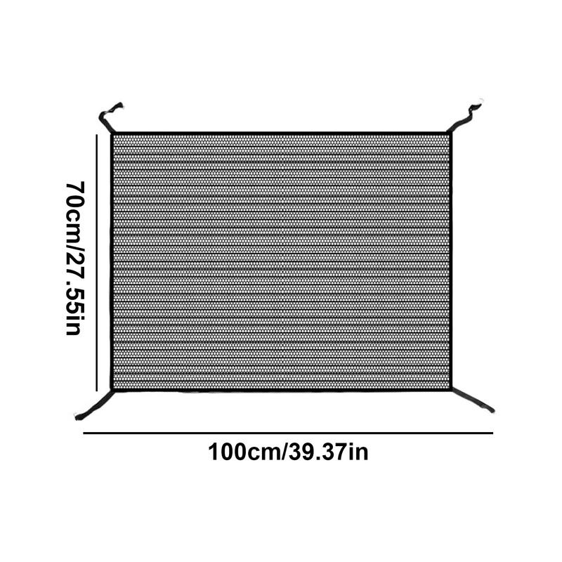 Mesh For Car Grill Front Bumper Grill Guard Air Intake Racing Grilles Car Styling Front Bumper Net For Minivans Sedans SUVs