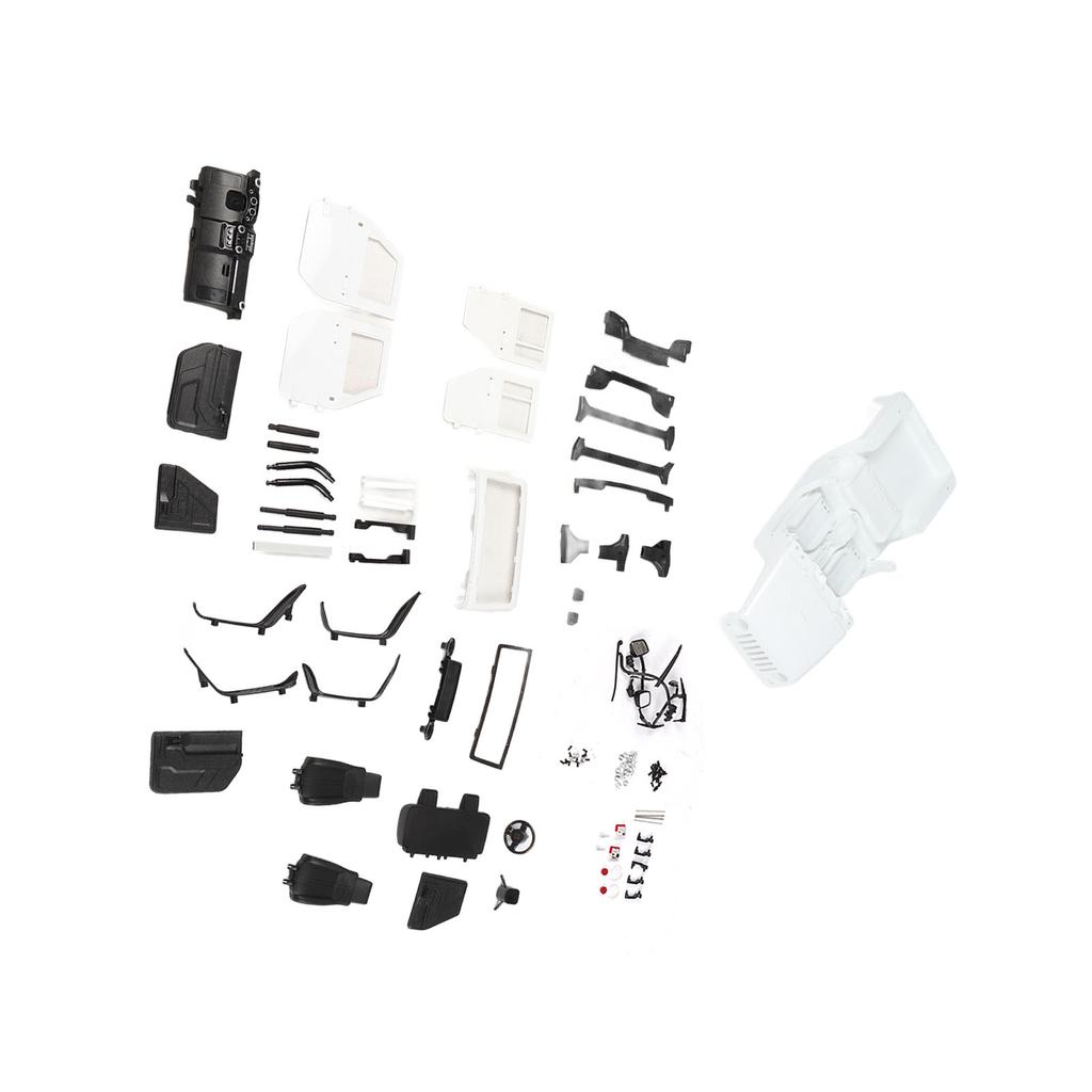 313mm Wheelbase Open Car Body Accessory Fit for SCX10 90046 1Celsius10 RC Car Model