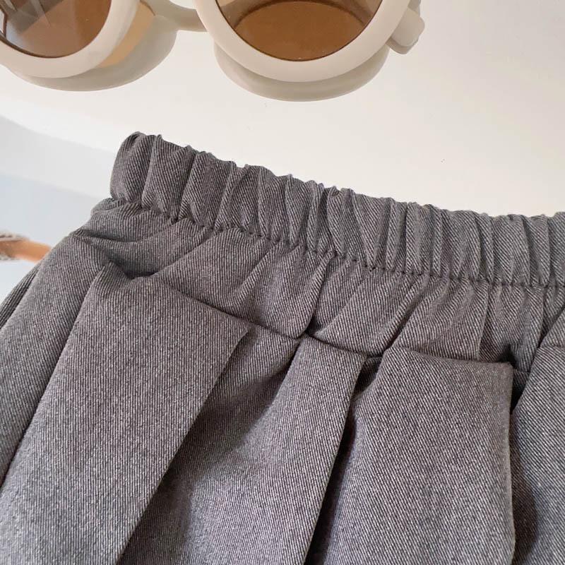 Girls' Autumn Sweater Vest, Shirt & Pleated Skirt Set (AQA063-AQA065)