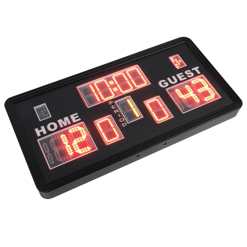Electronic Basketball Scoreboard Timer LED Multifunctional Countdown Timer Clock Score Keeper 100 To