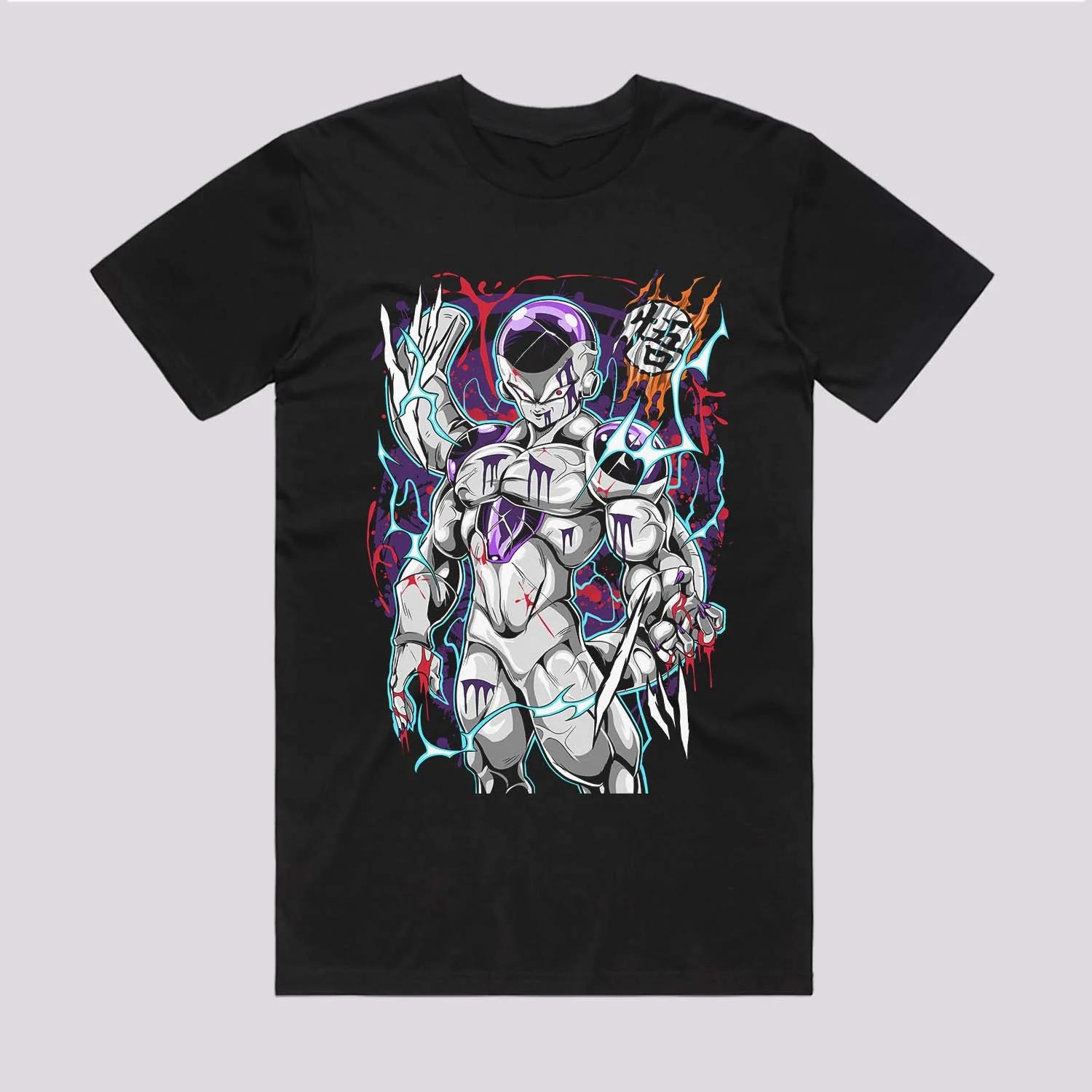 

Summer 2026 Dragon Ball Flysa Final Form Battle Theme 100 Cotton Printed Loose Tshirt for Unisex and Women Parent Tops S