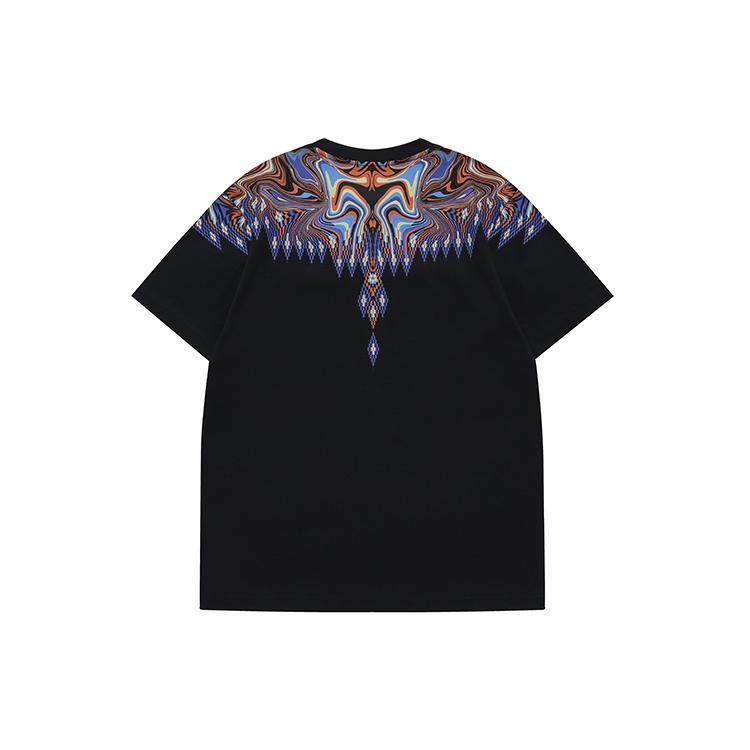 FILA FUSION x MARCELO BURLON COUNTY OF MILAN SS22 T Shirt Unisex Pitch Black T11U229101FBK