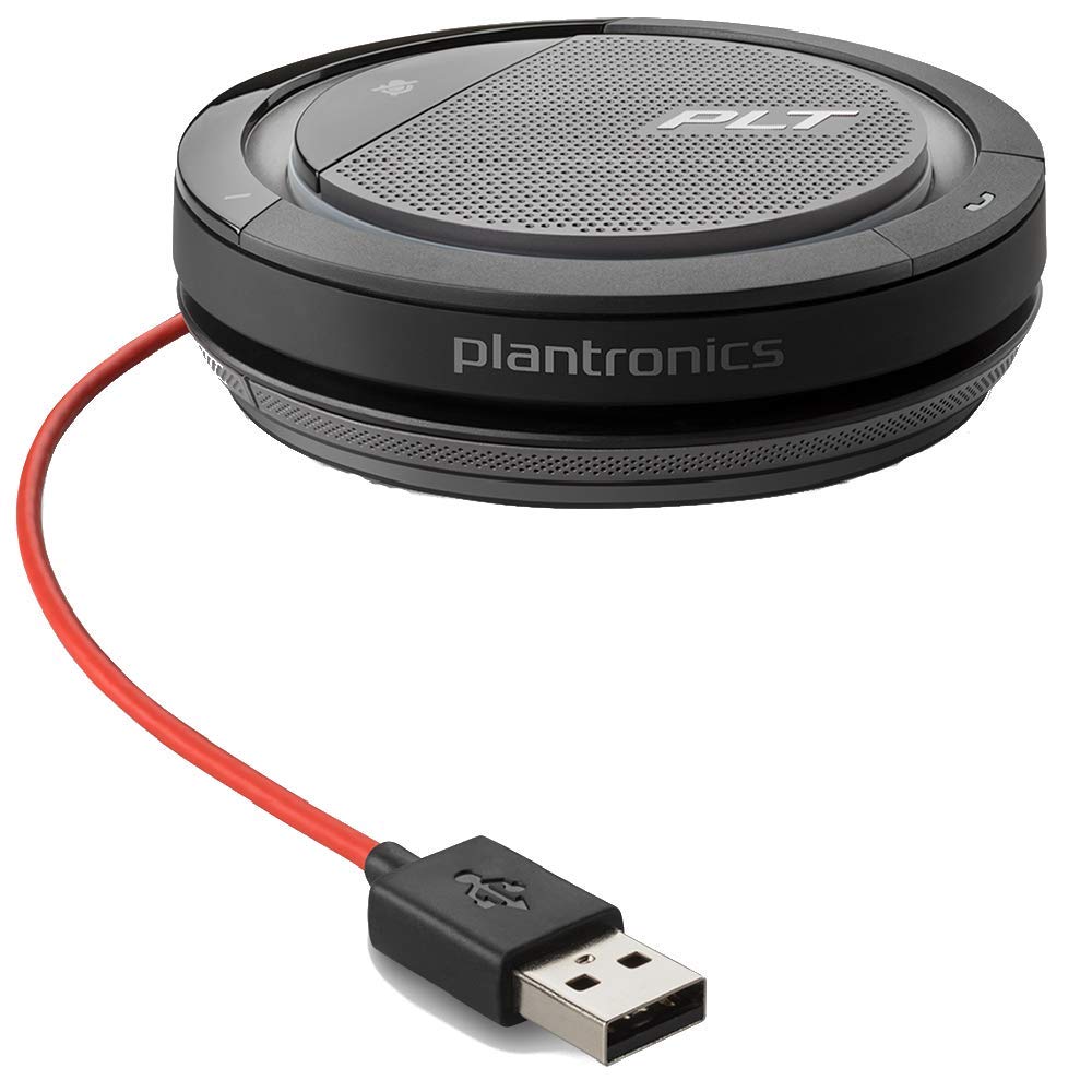 

Plantronics Calisto Plantronics Speakerphone PC Speaker Microphone Telework Remote Work (3200 (USB Type-A)) [Item]