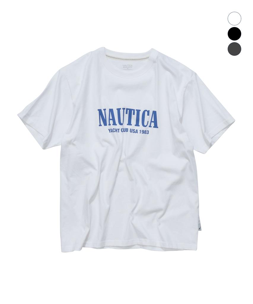 NAUTICA Yacht Club Schriftzug T-Shirt (3 Farben) Nts5626