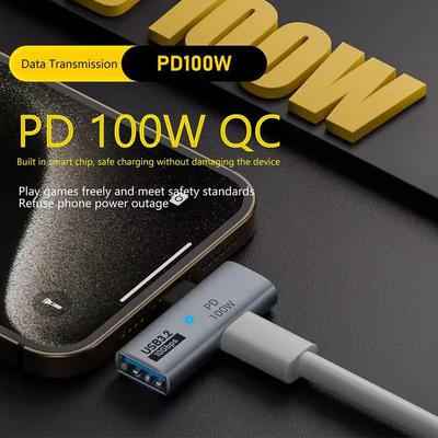 Steam İçin Macbook Mobil PC Deck T I1H1 İçin 100W PD Şarjlı USB Type-C OTG 2'si 1 Arada Adaptör