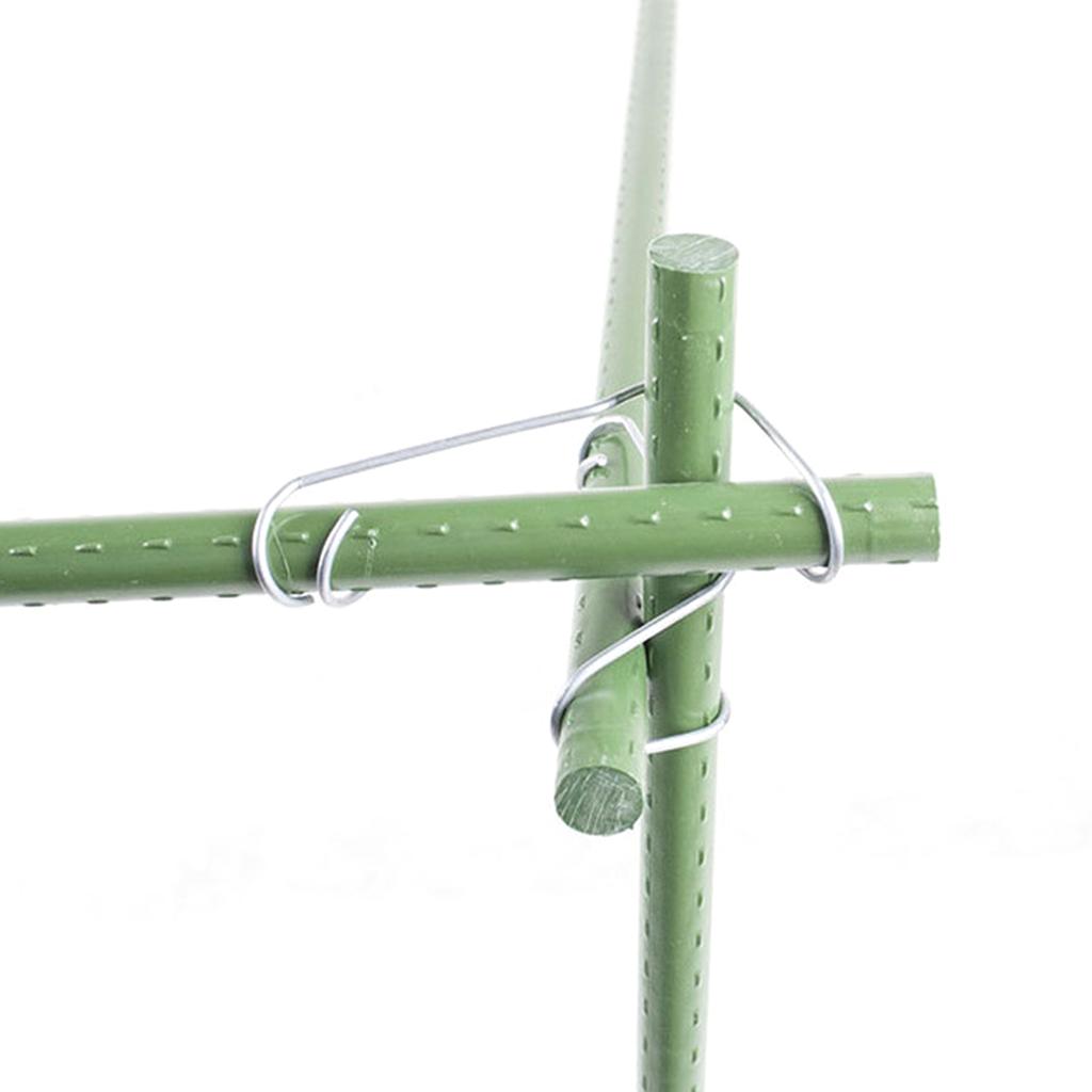 50pcs Garden Plant Support Clip for Climbing Plant Sturdy Easy Installation NoTools for Outdoor Plant Arrangement