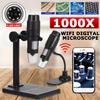 Black 1000X 8 LEDs Electronic Microscope Professional USB Digital Microscope Endoscope Zoom Camera Magnifier+ Lift Stand