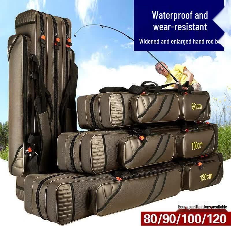 Brangdy 3-Layer Fishing Rod & Gear Backpack