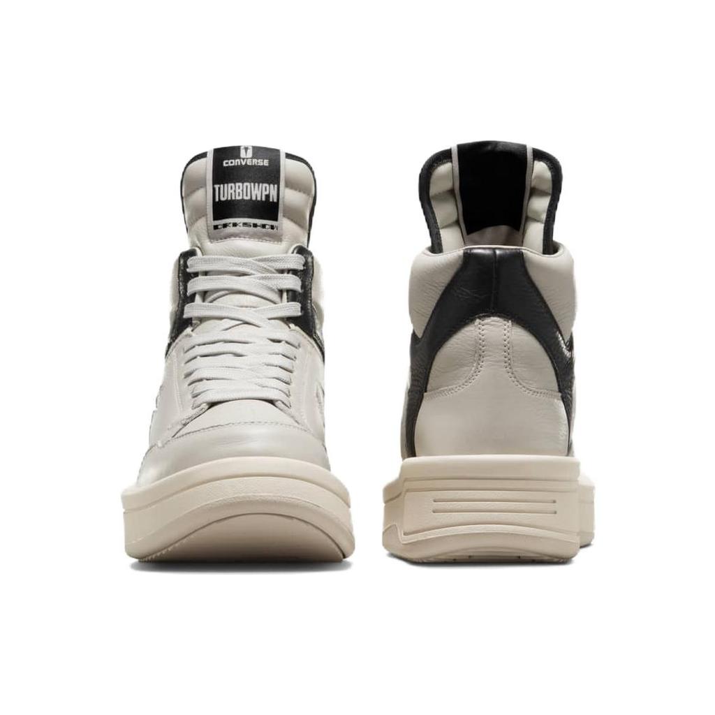new Turbowpn Rick Owens X Drkshdw Converse Mid 'Oyster Black'
